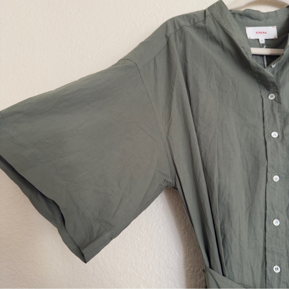 NWT Xirena Agnes dress green army - Picture 6 of 12